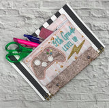 DIGITAL DOWNLOAD ITH Pencil Pouch BUNDLE Pre-K Through Sixth Grade Included 8 Designs, 4 Sizes