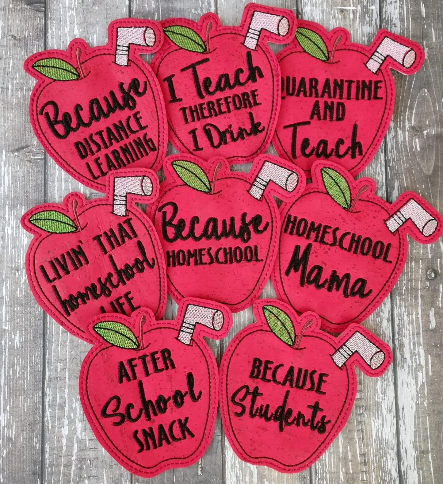 DIGITAL DOWNLOAD After School Coaster Set 8 Designs Included BUNDLE