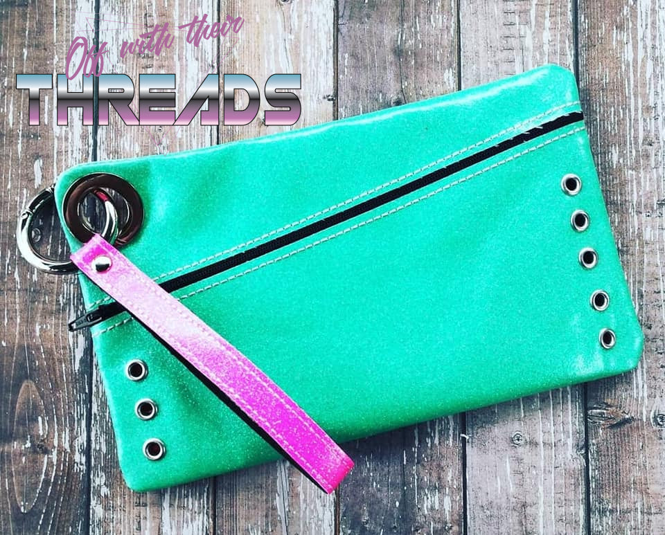 DIGITAL DOWNLOAD Unagi Asymmetrical Clutch Set 5 SIZES INCLUDED
