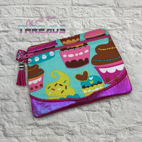 DIGITAL DOWNLOAD Sherry Clutch Lined and Unlined Applique