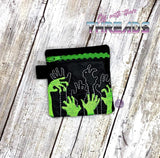 DIGITAL DOWNLOAD 4x4 From The Grave Zipper Bag Lined and Unlined Options Included