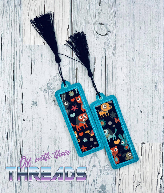 5x7 DIGITAL DOWNLOAD Applique Bookmark