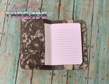 DIGITAL DOWNLOAD 5x7 Applique Mini Composition Notebook Cover UPDATED TO INCLUDE SHAKER OPTION