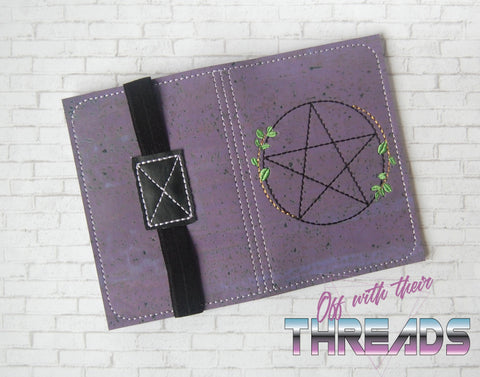 DIGITAL DOWNLOAD Pentagram 5x7 Mini Comp Notebook Holder Cover 2 Versions Included