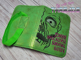 DIGITAL DOWNLOAD 5x7 Zombie Apocalypse Survival Guide Mini Comp Book Cover