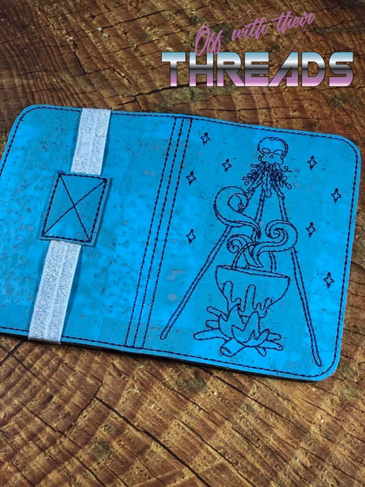 DIGITAL DOWNLOAD Cauldron 5x7 Mini Comp Notebook Holder Cover