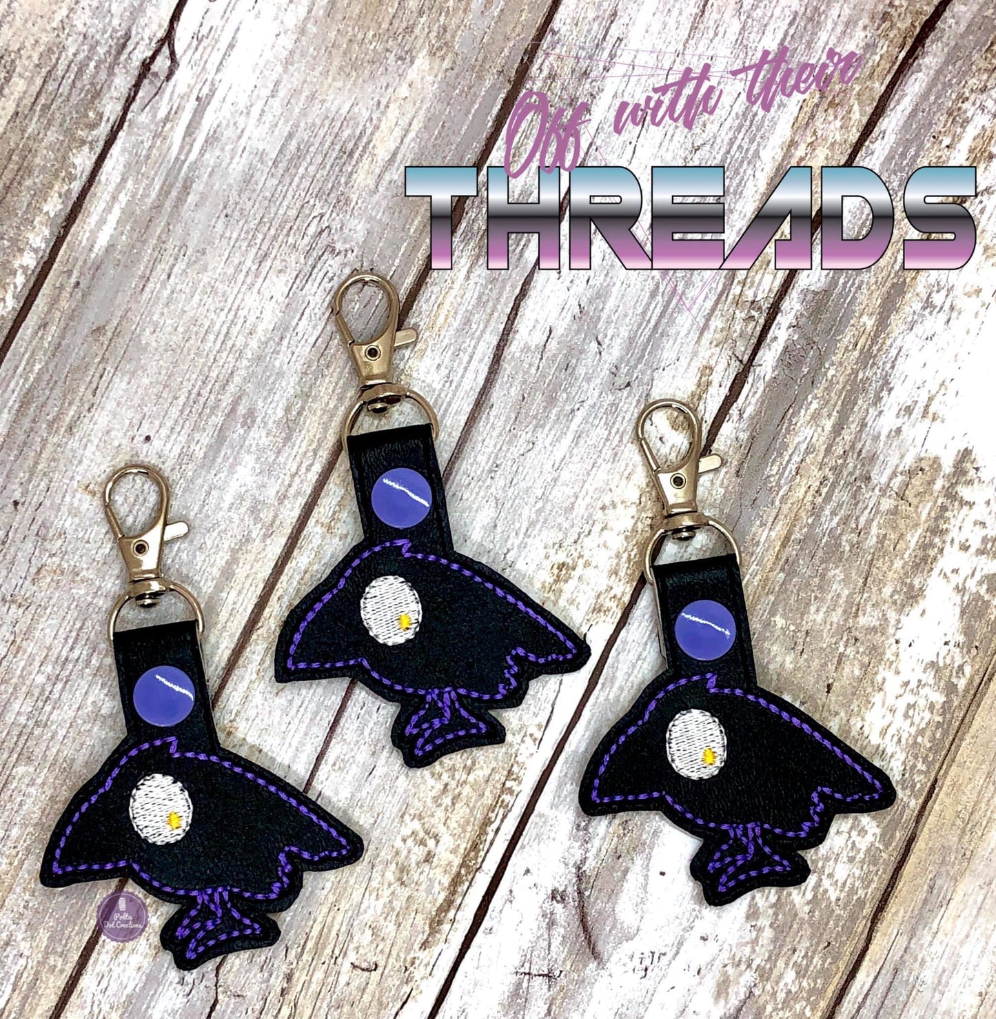 DIGITAL DOWNLOAD Halloween Raven Snap Tab