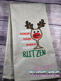 DIGITAL DOWNLOAD Holiday Booze List Applique 3 SIZES INCLUDED