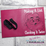 DIGITAL DOWNLOAD A6 Making A List Notebook Cover Holder