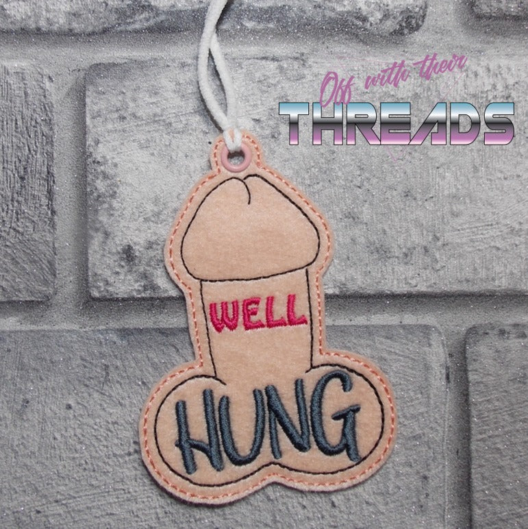 DIGITAL DOWNLOAD 4x4 Well Hung Holiday Ornament
