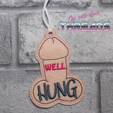 DIGITAL DOWNLOAD 4x4 Well Hung Holiday Ornament