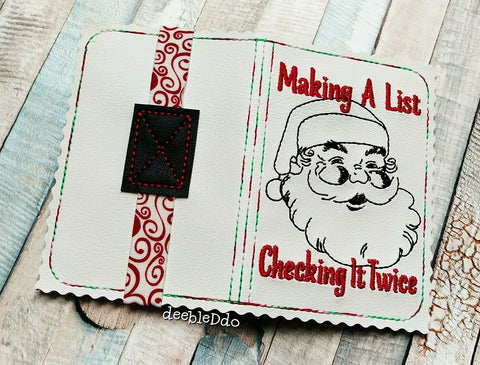 DIGITAL DOWNLOAD 5x7 Mini Comp Making A List Notebook Cover Holder