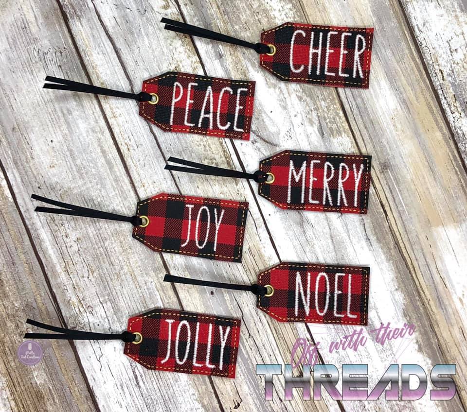 DIGITAL DOWNLOAD Farmhouse Gift Tag Set 6 DESIGNS INCLUDED