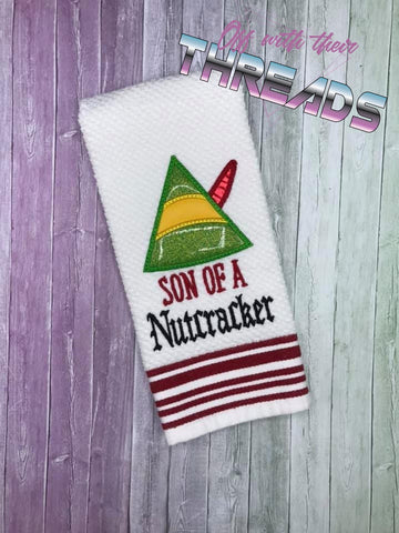 DIGITAL DOWNLOAD Son Of A Nutcracker Applique Holiday Design 3 SIZES INCLUDED