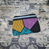 DIGITAL DOWNLOAD Patchwork Clutch Applique Zipper Bag Lined and Unlined