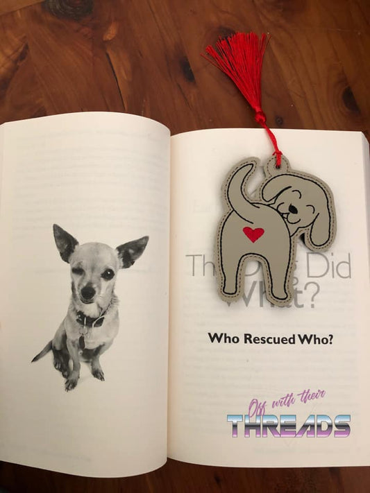 DIGITAL DOWNLOAD Labrador Retriever Bum Bookmark Ornament Gift Tag