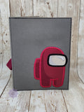 DIGITAL DOWNLOAD A6 Applique Sus Dude Notebook Holder Cover