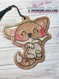 DIGITAL DOWNLOAD Doodle Fox Bookmark Ornament Gift Tag