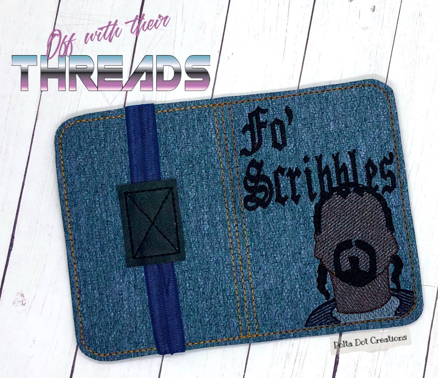 DIGITAL DOWNLOAD Fo Scribbles Mini Comp Notebook Cover Holder
