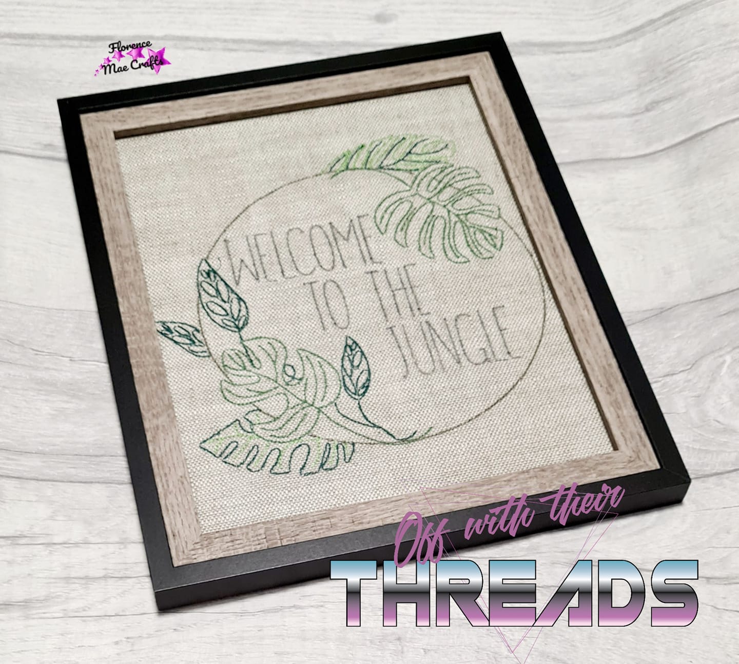 DIGITAL DOWNLOAD Welcome To The Jungle 4 SIZES INCLUDED