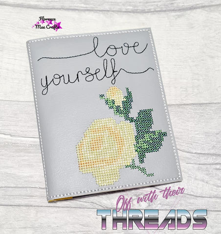 DIGITAL DOWNLOAD Love Yourself A6 Notebook Cover Holder