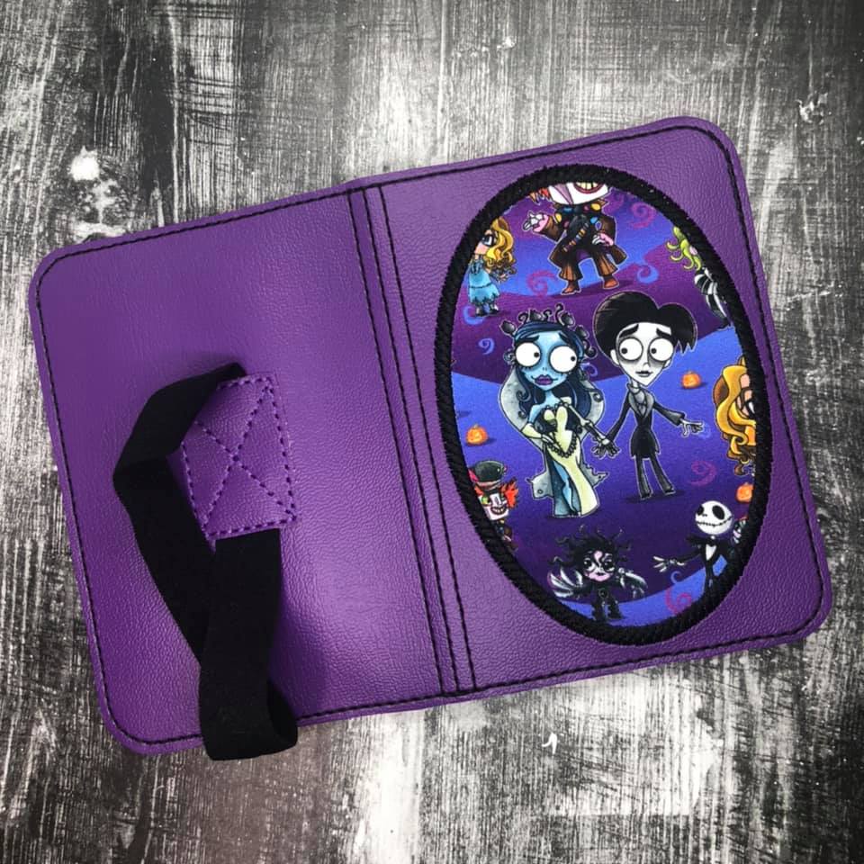 DIGITAL DOWNLOAD Oval Applique Mini Comp Notebook Holder Cover
