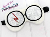 DIGITAL DOWNLOAD ITH 5x7 Applique Wizard Sleep Mask Exposed and No Exposed Versions Included