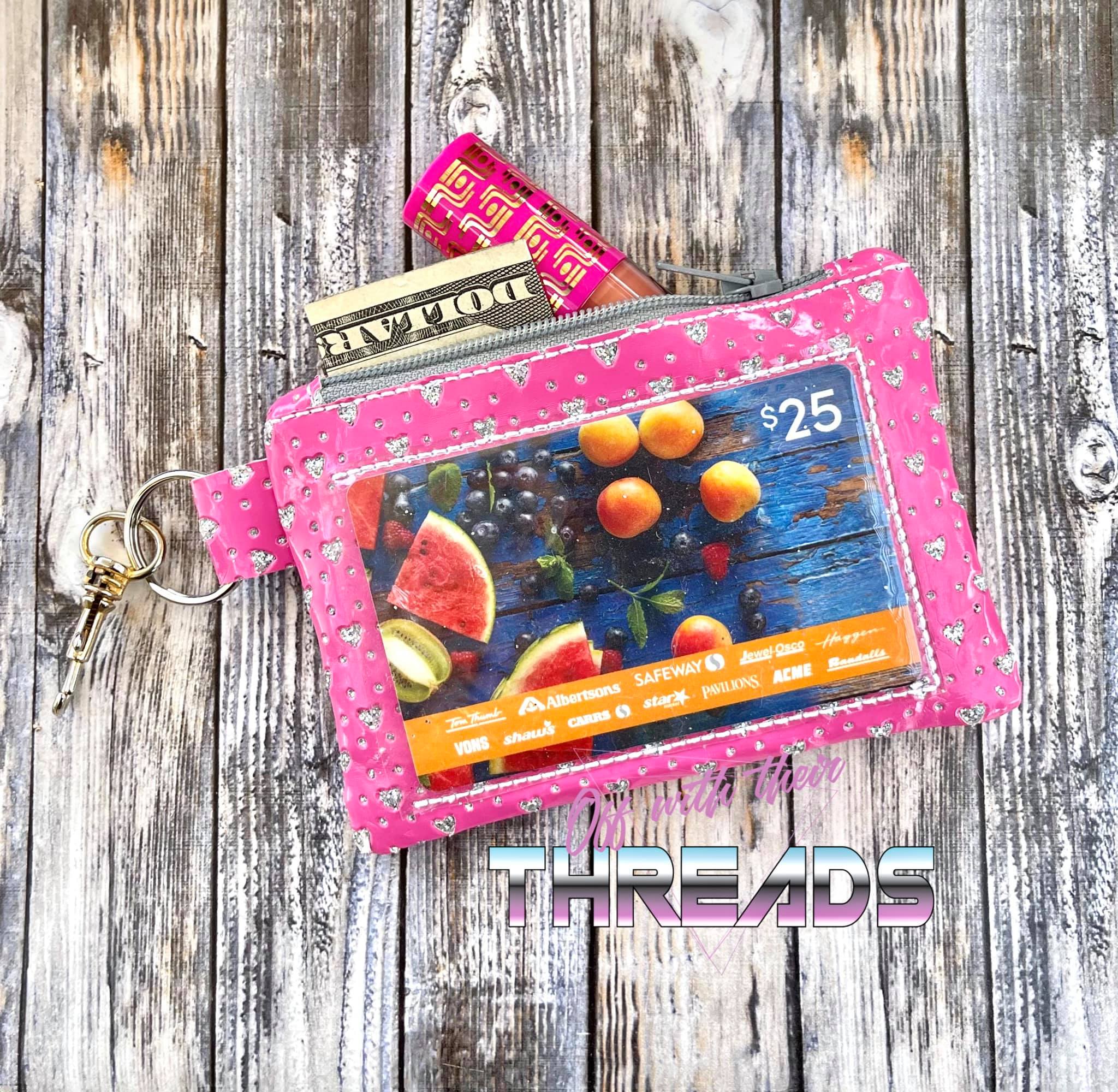 DIGITAL DOWNLOAD Top Zip Wallet Set 2 SIZES INCLUDED UNLINED – Off With ...