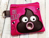 DIGITAL DOWNLOAD Oh Crap S*** Poo Bag and Stand Alone Set 2 DESIGNS INCLUDED