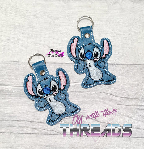 DIGITAL DOWNLOAD Experiment 626 Snap Tab Key Chain