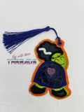 DIGITAL DOWNLOAD Applique Bride Of Frankenstein Bookmark