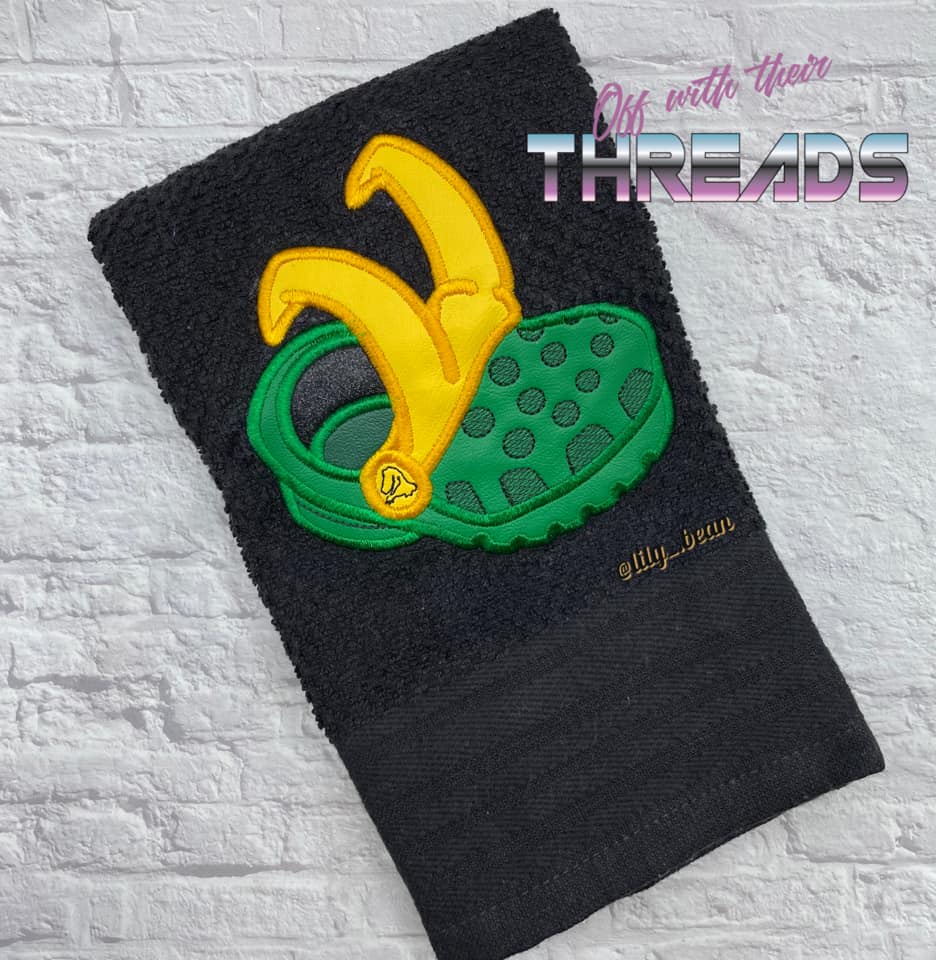 DIGITAL DOWNLOAD Croci Croki Applique 4 SIZES INCLUDED