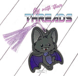 DIGITAL DOWNLOAD Cutie Bat Bookmark Gift Tag Ornament