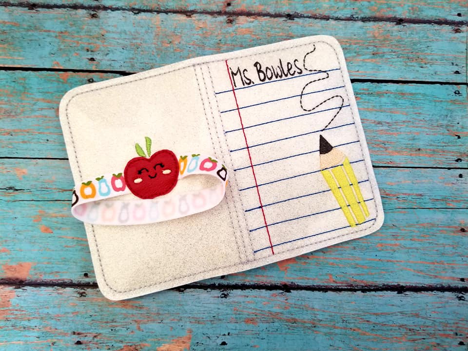 DIGITAL DOWNLOAD Pencil To Paper Mini Composition Notebook Holder