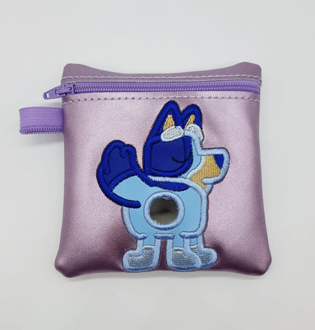 DIGITAL DOWNLOAD 5x5 ITH Applique Dog Poo Zipper Bag Lined and Unlined