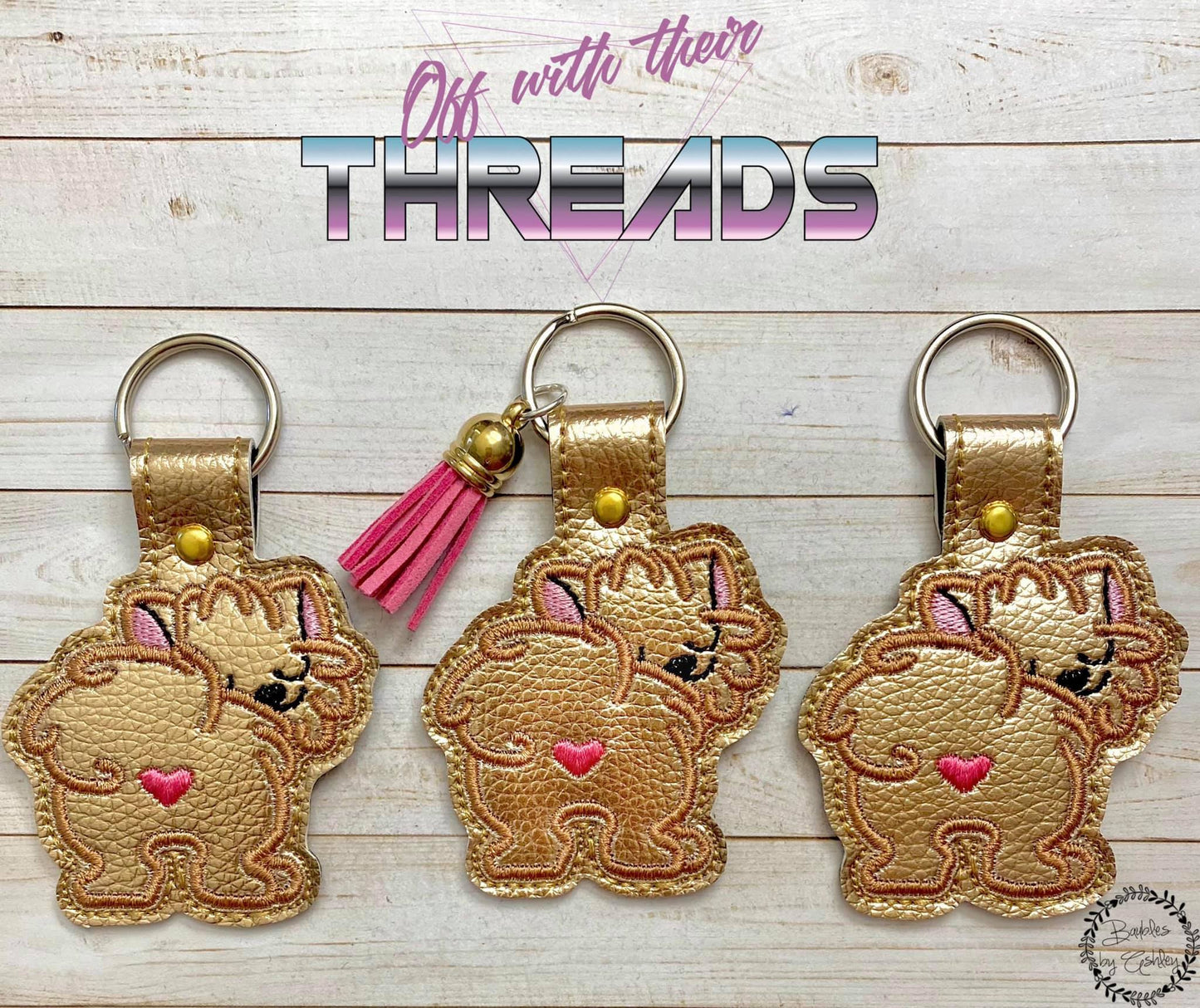 DIGITAL DOWNLOAD Pomeranian Snap Tab Key Chain