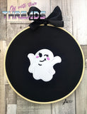 DIGITAL DOWNLOAD Applique Ghost 5 SIZES INCLUDED