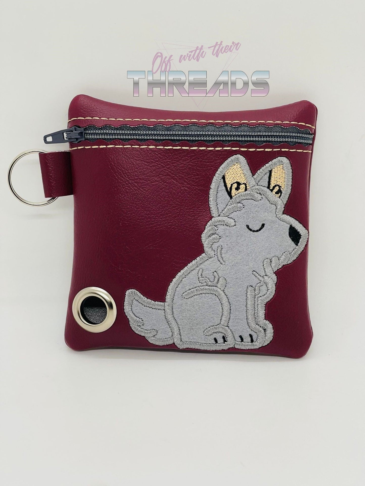 DIGITAL DOWNLOAD 5x5 ITH Scottish Terrier Bag and 4x4 Stand Alone
