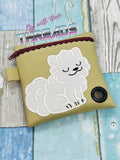 DIGITAL DOWNLOAD 5x5 ITH Pomeranian Bag and 4x4 Stand Alone