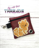 DIGITAL DOWNLOAD 5x5 ITH Pomeranian Bag and 4x4 Stand Alone