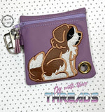 DIGITAL DOWNLOAD 5x5 ITH St Bernard Bag and 4x4 Stand Alone