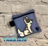 DIGITAL DOWNLOAD 5x5 ITH Applique Cattle Dog Waste Bag and 4x4 Stand Alone