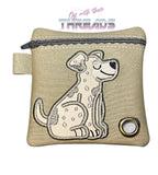 DIGITAL DOWNLOAD 5x5 ITH Applique Catahoula Waste Bag and 4x4 Stand Alone