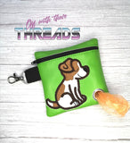 DIGITAL DOWNLOAD 5x5 ITH Applique Jack Russell Terrier Waste Bag and 4x4 Stand Alone