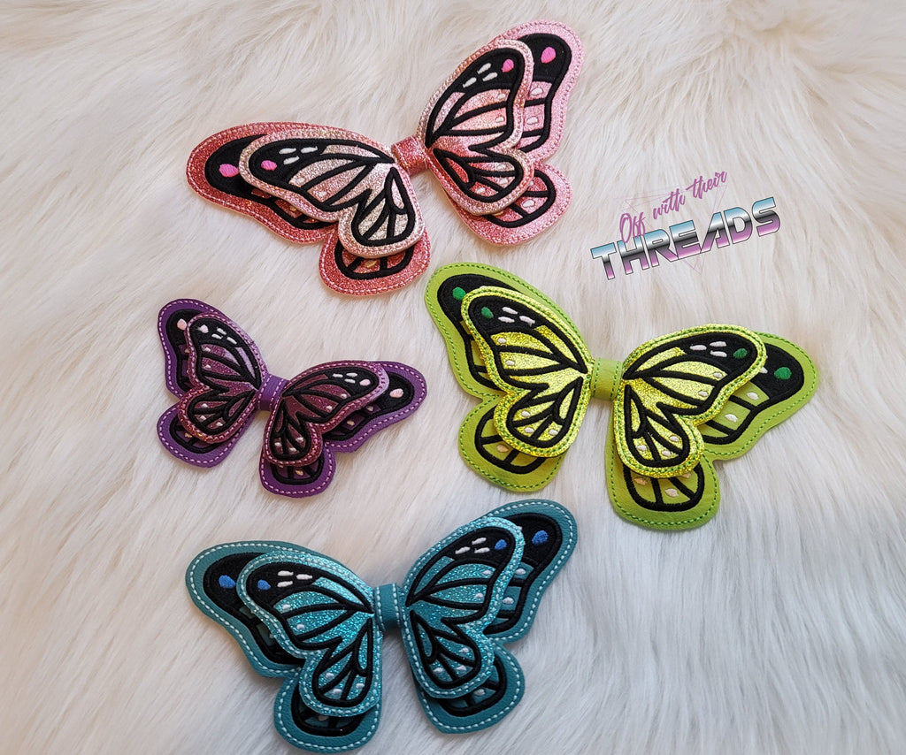 DIGITAL DOWNLOAD ITH Butterfly Bow 4 SIZES INCLUDED – Off With Their ...
