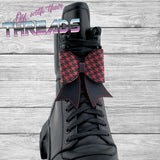 DIGITAL DOWNLOAD ITH Shoe Lace Bow Style 1 BEAN AND SATIN EYELET OPTIONS INCLUDED