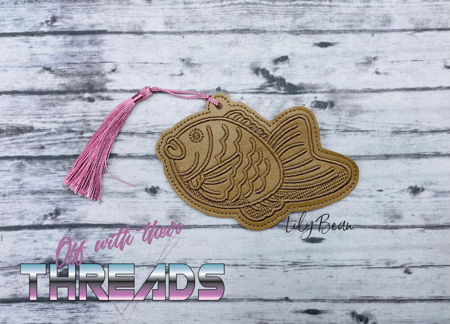 DIGITAL DOWNLOAD Taiyaki Fish Cake Bookmark Ornament Gift Tag