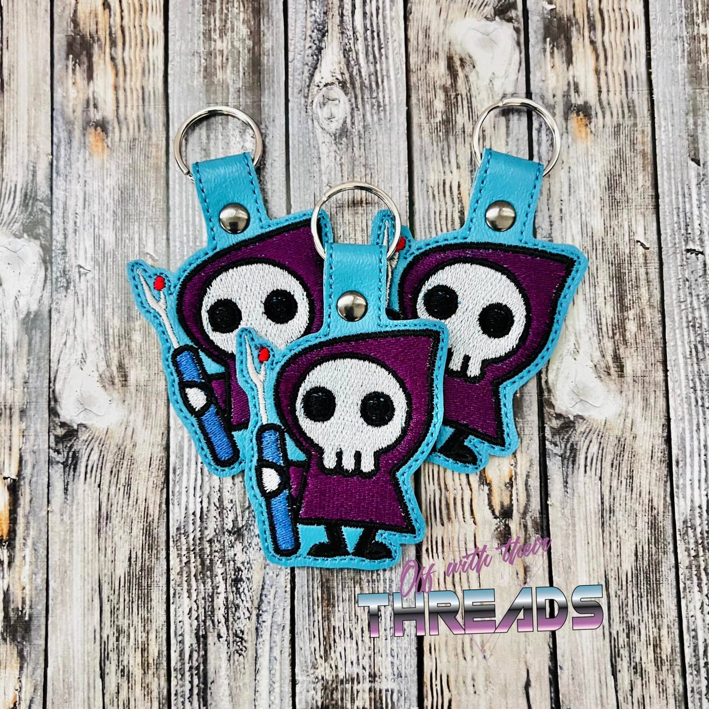 DIGITAL DOWNLOAD Seam Reaper Snap Tab Key Chain