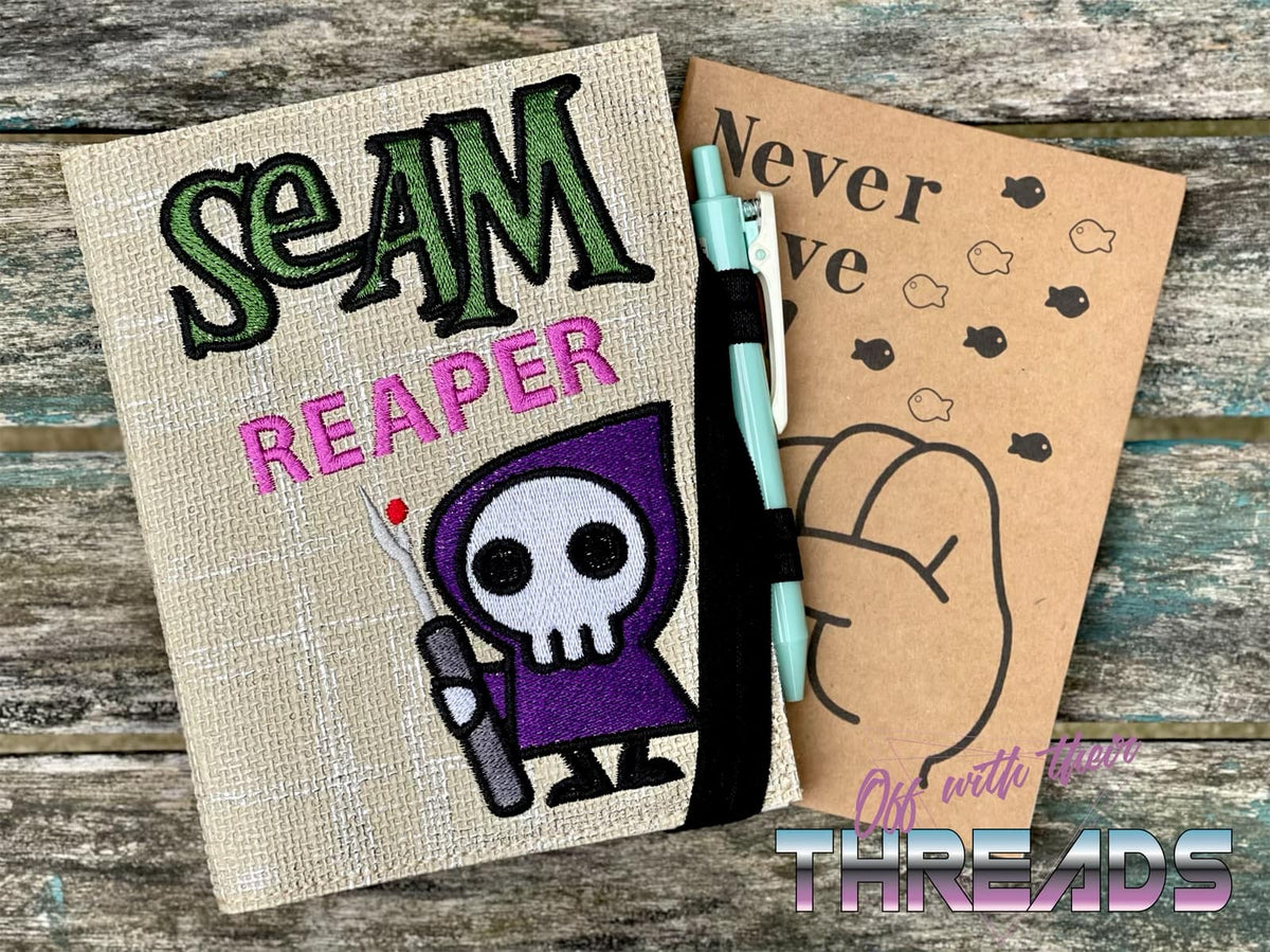 DIGITAL DOWNLOAD Seam Reaper A6 Notebook Holder – Off With Their Threads