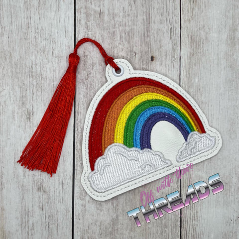 DIGITAL DOWNLOAD Rainbow Bookmark Ornament Gift Tag